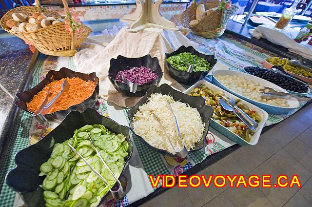 Cuba Varadero Bellevue Puntarena Playa Caleta Resort The salad bar.