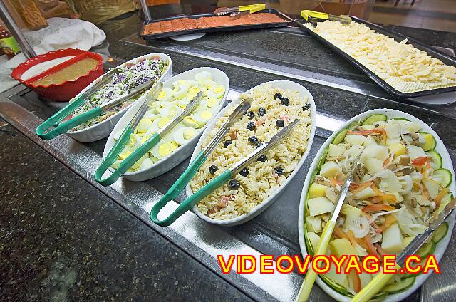 Cuba Varadero Bellevue Puntarena Playa Caleta Resort Prepared salads.