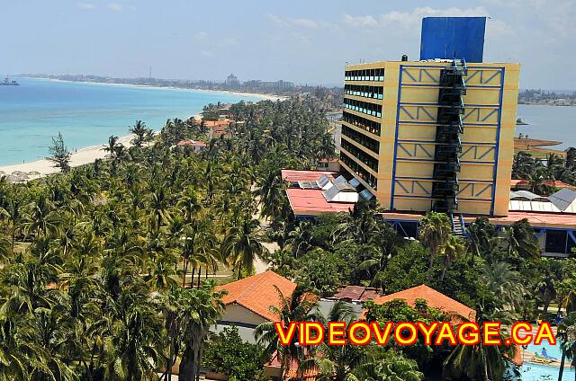 Cuba Varadero Bellevue Puntarena Playa Caleta Resort En el fondo, la ciudad de Varadero, a pocos kilómetros.