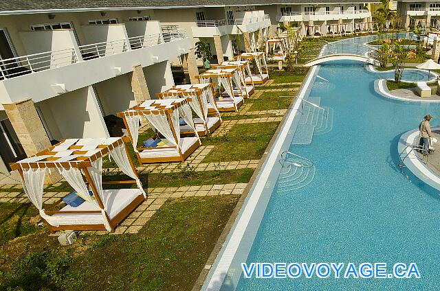 Cuba Varadero Princesa Del Mar Les chambres au rez de chaussée ont un accès privé à la piscine.