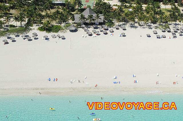 Cuba Varadero Bellevue Puntarena Playa Caleta Resort Sur le bord de la plage, le bar de la plage aussi nommé Tropical Grill.