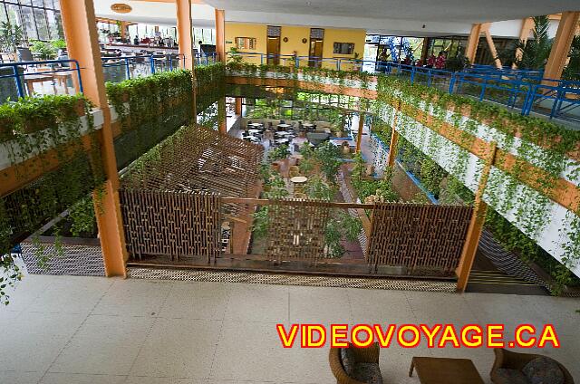 Cuba Varadero Bellevue Puntarena Playa Caleta Resort At the top level the Lobby bar Notico, down Cascada bar that was before the Lobby Bar.