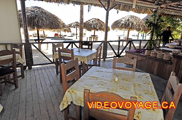 Cuba Varadero Bellevue Puntarena Playa Caleta Resort The tables on the beach.