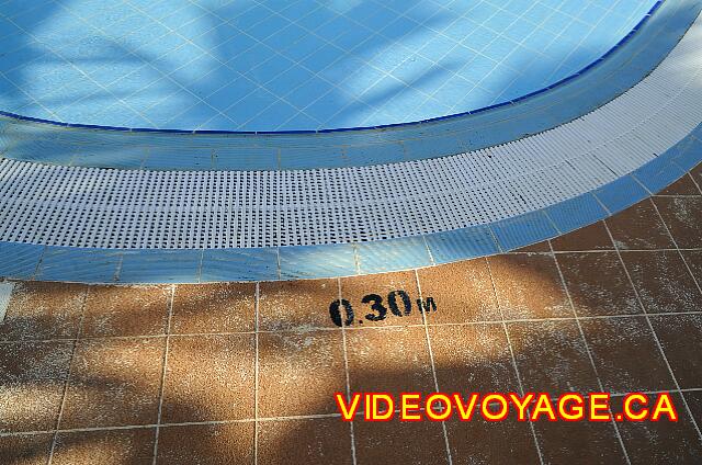 Cuba Varadero Be Live Experience Las Morlas The children's pool with a depth of 30 centimeters.