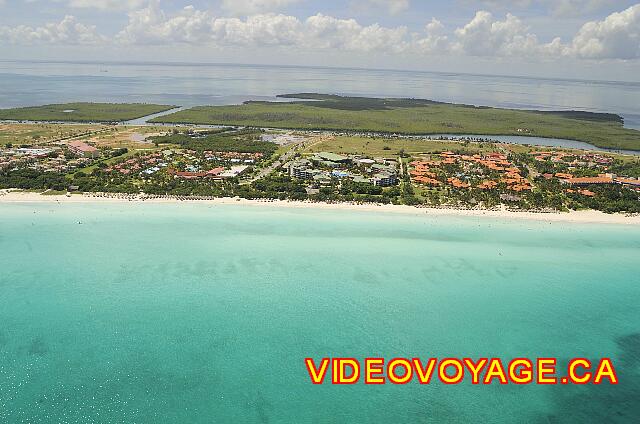 Cuba Varadero Be Live Experience Turquesa Une vue aérienne du secteur de l'hôtel.