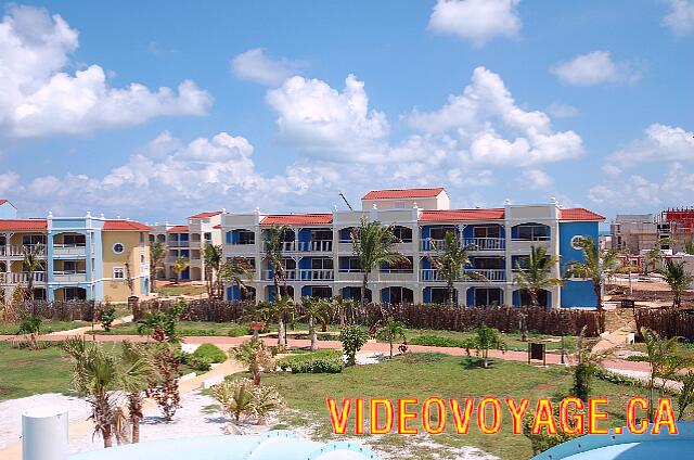 Cuba Varadero Memories Varadero Beach Resort Certaines chambres ont la vue sur le chantier de construction en arrière.