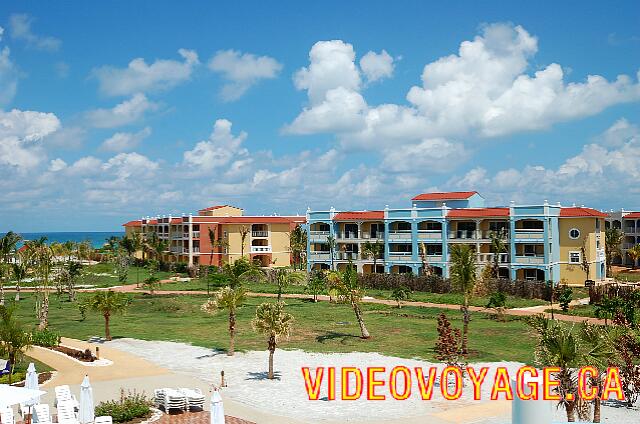 Cuba Varadero Memories Varadero Beach Resort Le batiment de gauche avec la vue sur la mer.