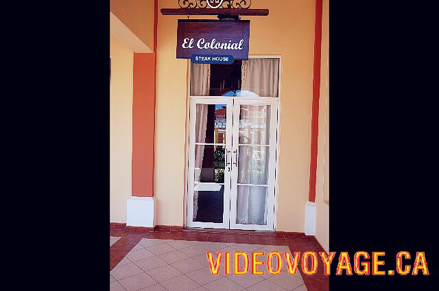 Cuba Varadero Memories Varadero Beach Resort The restaurant entrance El Colonial (Steakhouse)