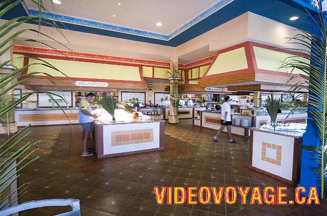 Cuba Varadero Memories Varadero Beach Resort A huge buffet with several specialized sections.