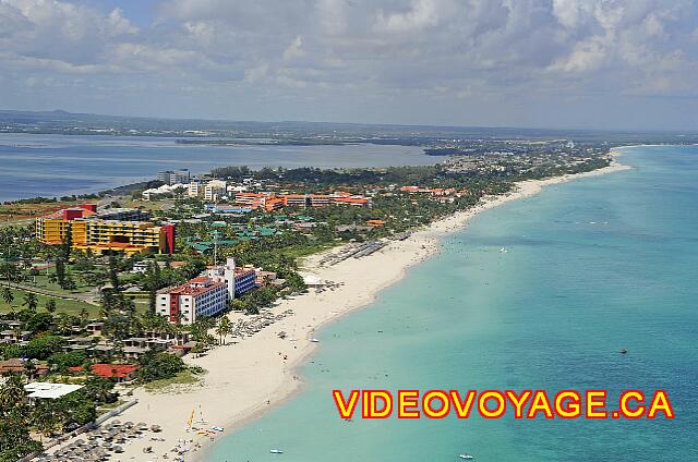 Cuba Varadero Sol Sirenas Coral
 You can walk over 12 kilometers on the beach west.