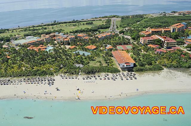 Cuba Varadero Sol Sirenas Coral
 On the left the Sol Sirenas and Sol Coral right, the two together are a fairly large hotel.