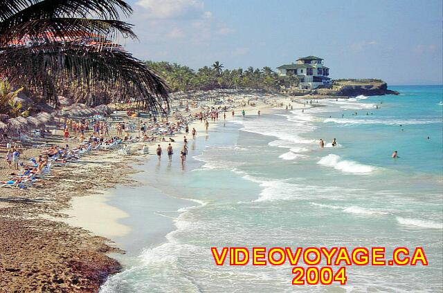 Cuba Varadero Melia Varadero La plage de l'hôtel Melia Varadero en 2004.  La bande de récif était beaucoup moins présente.