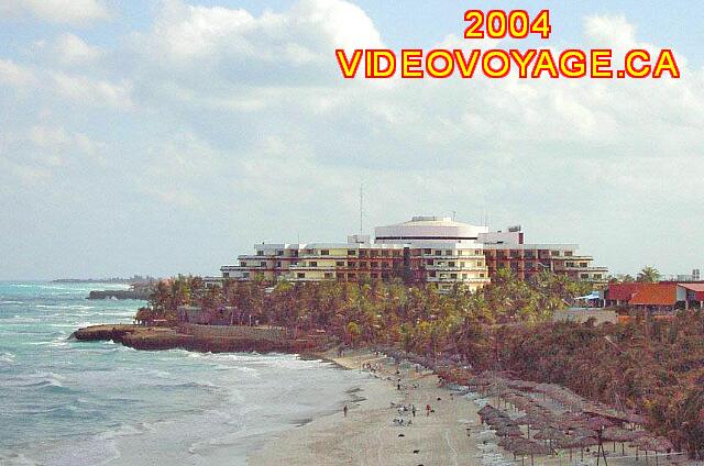 Cuba Varadero Melia Varadero Cette photographie permet de mieux observer la pente de la plage au fond, près de l'hôtel Melia Varadero.