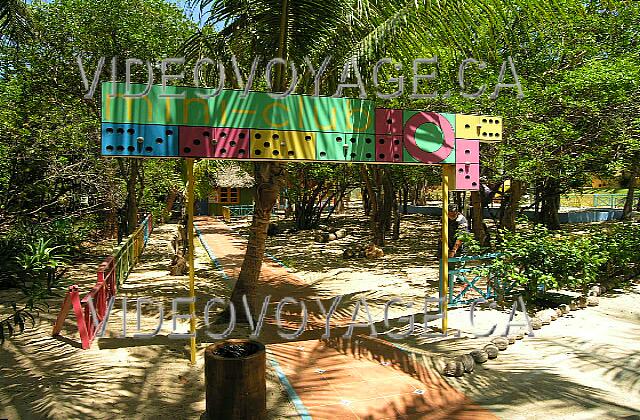 Cuba Varadero Sol Palmeras A playground for children.