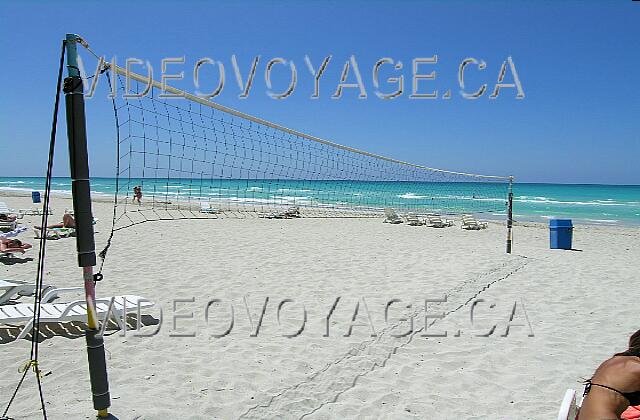 Cuba Varadero Sol Palmeras The volleyball on the beach