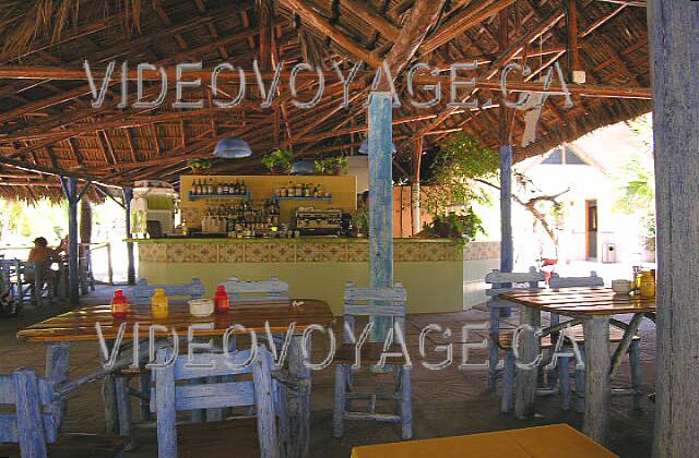 Cuba Varadero Sol Palmeras A bar with a relaxed atmosphere ranchon style.