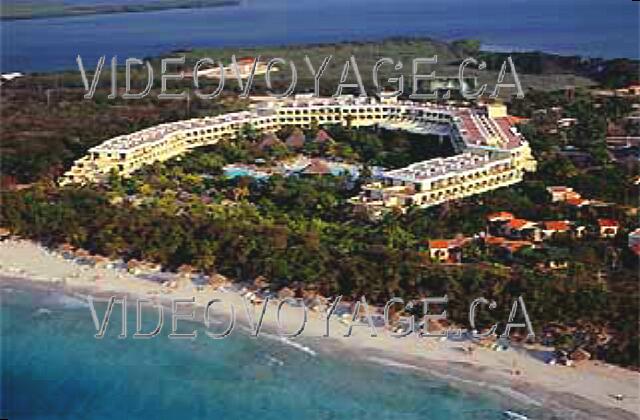 Cuba Varadero Sol Palmeras Another aerial view of the hotel