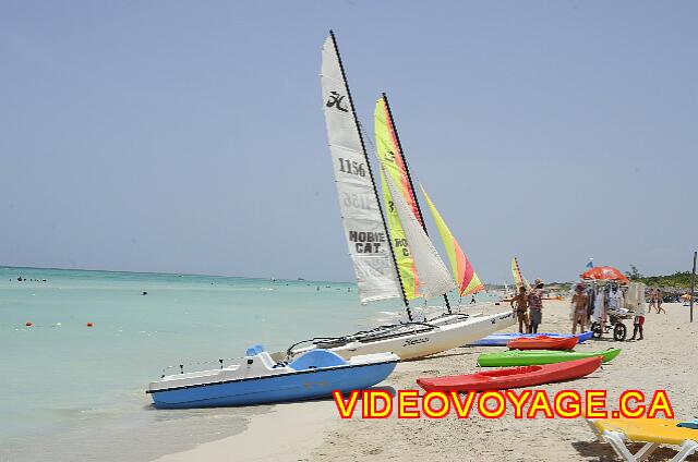 Cuba Varadero Tainos Les sports disponibles: kayak, voilier, catamaran, pédalot, planche à voile,...