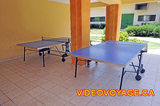 Cuba Varadero Tainos Ping pong tables near the gymnasium.