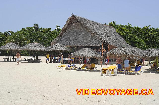 Cuba Varadero Tainos El bar en la playa.