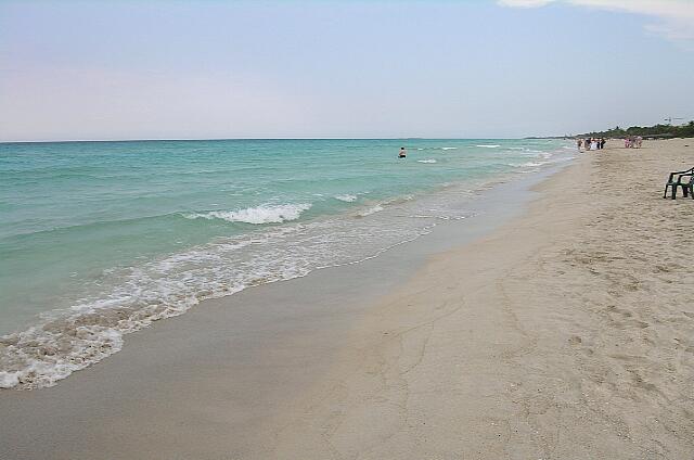 Cuba Varadero Tainos La playa en 2006 fue similar.