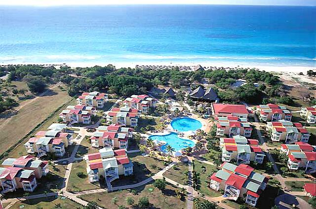 Cuba Varadero Tainos Las villas poco después de la apertura del hotel.