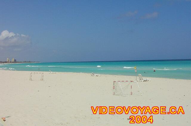 Cuba Varadero Villa Tortuga Redes de fútbol Mini en la playa en el 2004 ...