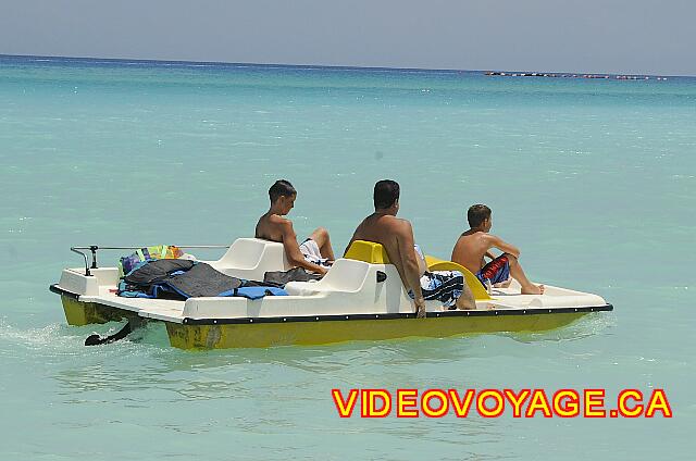 Cuba Varadero Villa Tortuga Des pédalots qui permettent jusqu'a 4 passagers.