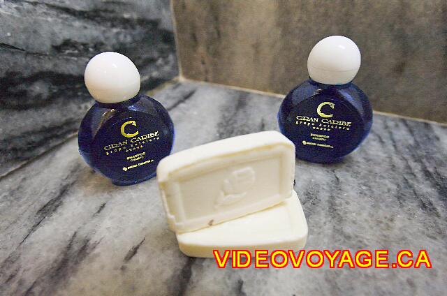 Cuba Varadero Villa Tortuga Personal care items are limited to soap and shampoo.