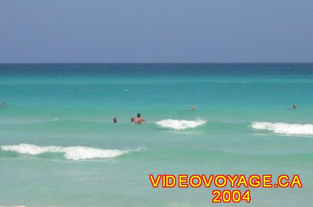 Cuba Varadero Villa Tortuga Les journées avec de grosses vagues sont plutot rare à Varadero.