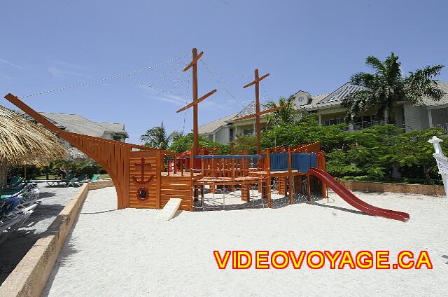 Cuba Varadero Melia Peninsula Varadero A playground in the guise of a pirate ship.