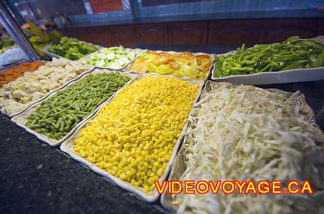 Cuba Varadero Melia Peninsula Varadero A wide choice of vegetables