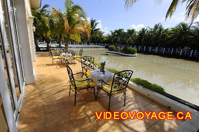 Cuba Varadero Melia Peninsula Varadero La terraza exterior del restaurante Gondola.