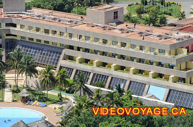 Cuba Varadero Tuxpan There are some rooms without balconies.
