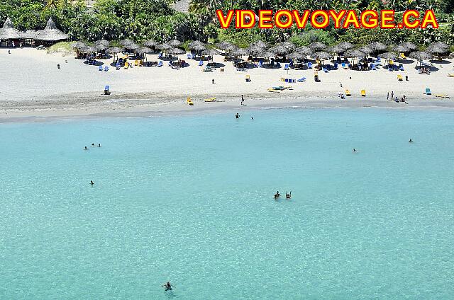 Cuba Varadero Tuxpan A gentle slope into the sea allows to move away to more than 100 meters out.