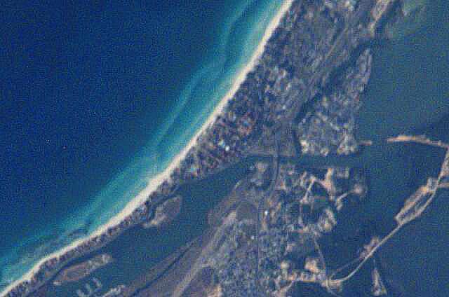Cuba Varadero Hotel Acuazul Une photographie satelite de Varadero