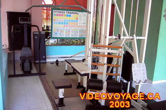 Cuba Varadero Hotel Villa Cuba El gimnasio en el 2003.