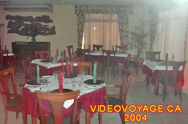 Cuba Varadero Hotel Villa Cuba El interior del restaurante en el mapa de Mariposa en 2004.