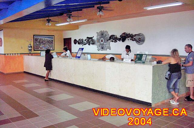 Cuba Varadero Hotel Villa Cuba La recepción en el año 2004.